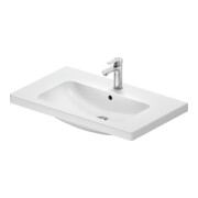 Duravit Lavabo D-Code 80x48 cm, avec trou robinet, trop-plein, blanc