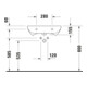 Duravit Lavabo D-Code Vital 60x55,5 cm, avec trop-plein, blanc, accessible PMR-5