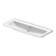 Duravit Lavabo D-Neo 120,5x48 cm, avec trop-plein, blanc brillant, sans robinet-1