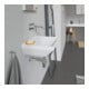 Duravit Lavabo D-Neo 45x33,5 cm, sans trop-plein, avec trop-plein, blanc