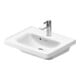 Duravit Lavabo D-Neo 50x40 cm, avec trop-plein, HLP, avec trou de robinet, blanc-1
