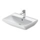 Duravit Lavabo D-Neo 60x44 cm, avec robinetterie, blanc, trou robinet, blanc-1