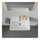 Duravit Lavabo D-Neo 60x44 cm, avec robinetterie, blanc, trou robinet, blanc