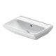 Duravit Lavabo D-Neo 60x44 cm, sans robinet, blanc, trou de robinet, blanc-1