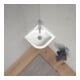 Duravit Lavabo d’angle Starck 3 43x38 cm, avec trop-plein, blanc-2