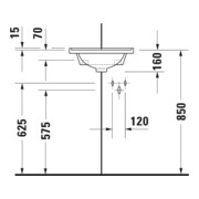 Duravit Lavabo d’angle Starck 3 43x38 cm, avec trop-plein, blanc-4