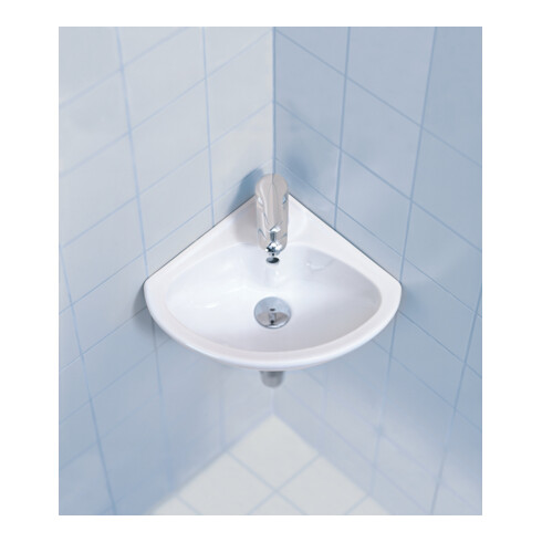 Duravit Lavabo d’angle Starck 3 43x38 cm, avec trop-plein, blanc