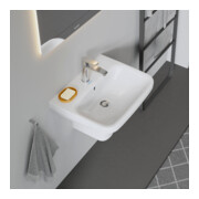 Duravit Lavabo DuraStyle 55x44 cm, blanc, m HL, ÜL, plan robinetterie-4