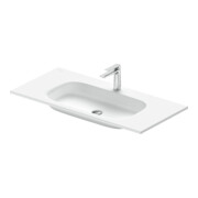 Duravit Lavabo DuroCast Plus Sivida 102x48,5 cm, avec trou de robinet, blanc mat soyeux