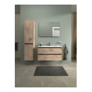 Duravit Lavabo DuroCast Plus Sivida 102x48,5 cm, avec trou de robinet, blanc mat soyeux-2