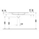 Duravit Lavabo DuroCast Plus Sivida 102x48,5 cm, avec trou de robinet, blanc mat soyeux