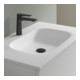 Duravit Lavabo DuroCast Plus Sivida 62x48,5 cm, avec trou robinet, blanc mat soyeux