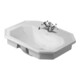 Duravit Lavabo encastré 1930 58x47cm, EB haut, avec trop-plein, blanc-1