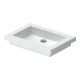 Duravit Lavabo encastré 2nd floor 58x41,5 cm, encastr. face, sans trop-plein, blanc-1