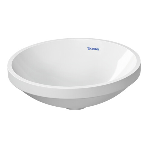 Duravit Lavabo encastré Architec 37,5 cm, EB v unt, s. HL, ÜL u. HLB, blanc
