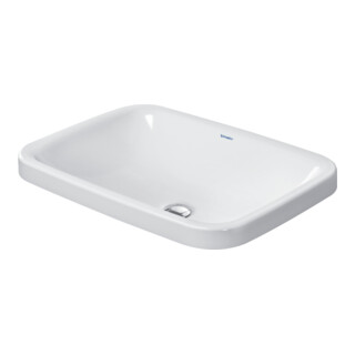 Duravit Lavabo encastré DuraStyle 60x43 cm, encastré face, blanc
