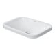 Duravit Lavabo encastré DuraStyle 60x43 cm, encastré face, blanc-1