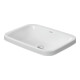 Duravit Lavabo encastré DuraStyle 60x43 cm, encastré face, blanc-2