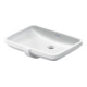 Duravit Lavabo encastré No. 1 55x40 cm, EB v u, sans trop-plein, blanc-1
