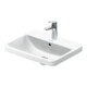 Duravit Lavabo encastré No. 1 55x43,5 cm, EB v ob, m HL, ÜL, HLB, blanc-1