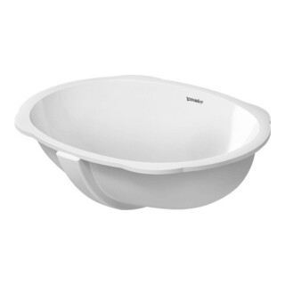 Duravit Lavabo encastré Santosa 51x37,5 cm, EB v u, s. robinetterie, HLB, c/ trop-plein, blanc