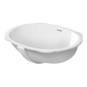 Duravit Lavabo encastré Santosa 51x37,5 cm, EB v u, s. robinetterie, HLB, c/ trop-plein, blanc