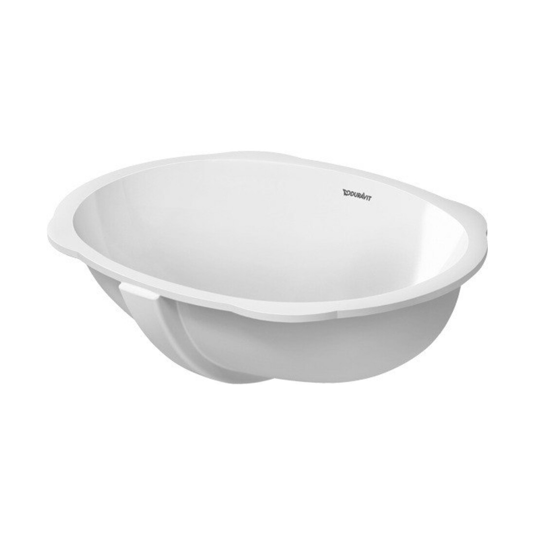 Duravit Lavabo encastré Santosa 51x37,5 cm, EB v u, s. robinetterie, HLB, c/ trop-plein, blanc