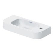 Duravit Lavabo Happy D.2 50x22 cm, sans trop-plein, avec vidage, vidage à droite, blanc-2
