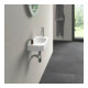 Duravit Lavabo Happy D.2 50x22 cm, sans trop-plein, avec vidage, vidage à droite, blanc