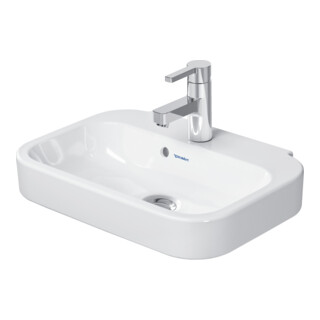 Duravit Lavabo Happy D.2 50x36 cm, avec trop-plein, blanc
