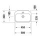 Duravit Lavabo Happy D.2 50x36 cm, avec trop-plein, blanc-5