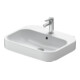 Duravit Lavabo Happy D.2 60x47,5 cm, blanc, m HL, ÜL, plan vasque avec trou robinet-1