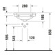 Duravit Lavabo mural 1930 50x36,5 cm, avec trop-plein, avec trou de robinet, blanc-2