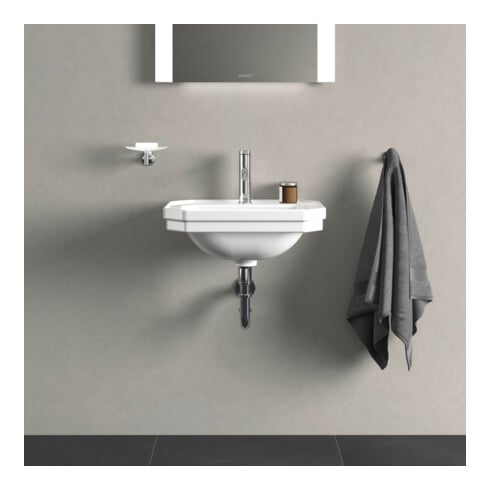 Duravit Lavabo mural 1930 50x36,5 cm, avec trop-plein, avec trou de robinet, blanc