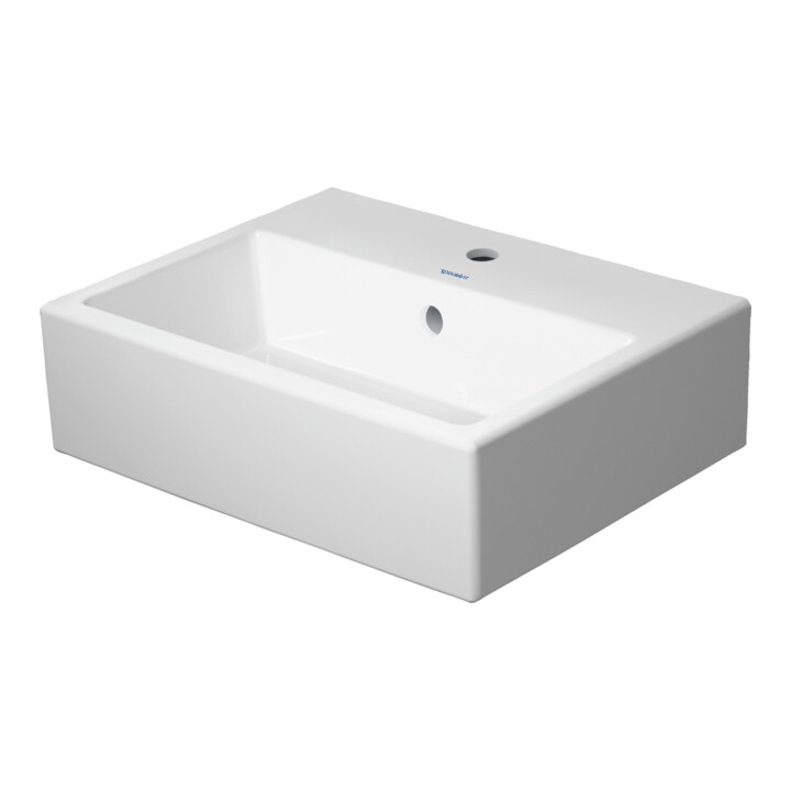 Duravit Lavabo mural brossé Vero Air 45x35 cm, avec trop-plein, blanc