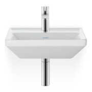 Duravit Lavabo mural D-Neo 45x33,5 cm, sans trop-plein, avec trou robinet, blanc-3