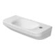 Duravit Lavabo mural DuraStyle 50x22 cm, sans trop-plein, avec trop-plein, trop-plein à droite, blanc-5