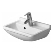 Duravit Lavabo mural Starck 3 45x32 cm, avec trop-plein, trou robinet, blanc-1