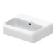 Duravit Lavabo Qatego 45x35 cm, sans trop-plein, avec trou de robinet, blanc brillant-1