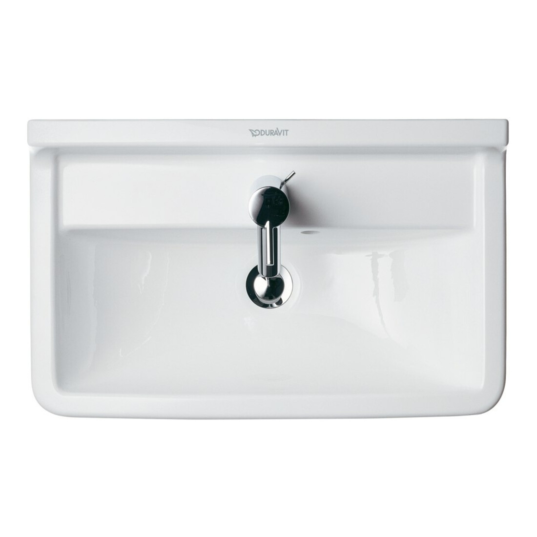 Duravit Lavabo Starck 3 65x48,5 cm, blanc, avec trop-plein, plage robinetterie