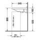 Duravit Lavabo Starck 3 Vital 60x54,5 cm, blanc, m HL, ÜL, HLB, accessible PMR