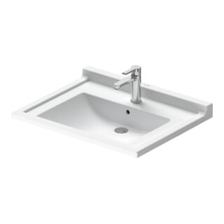 Duravit Lavabo Starck 3 Vital 70x54,5 cm, blanc, m HL, ÜL, HLB, accessible PMR