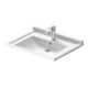 Duravit Lavabo Starck 3 Vital 70x54,5 cm, blanc, m HL, ÜL, HLB, accessible PMR-1