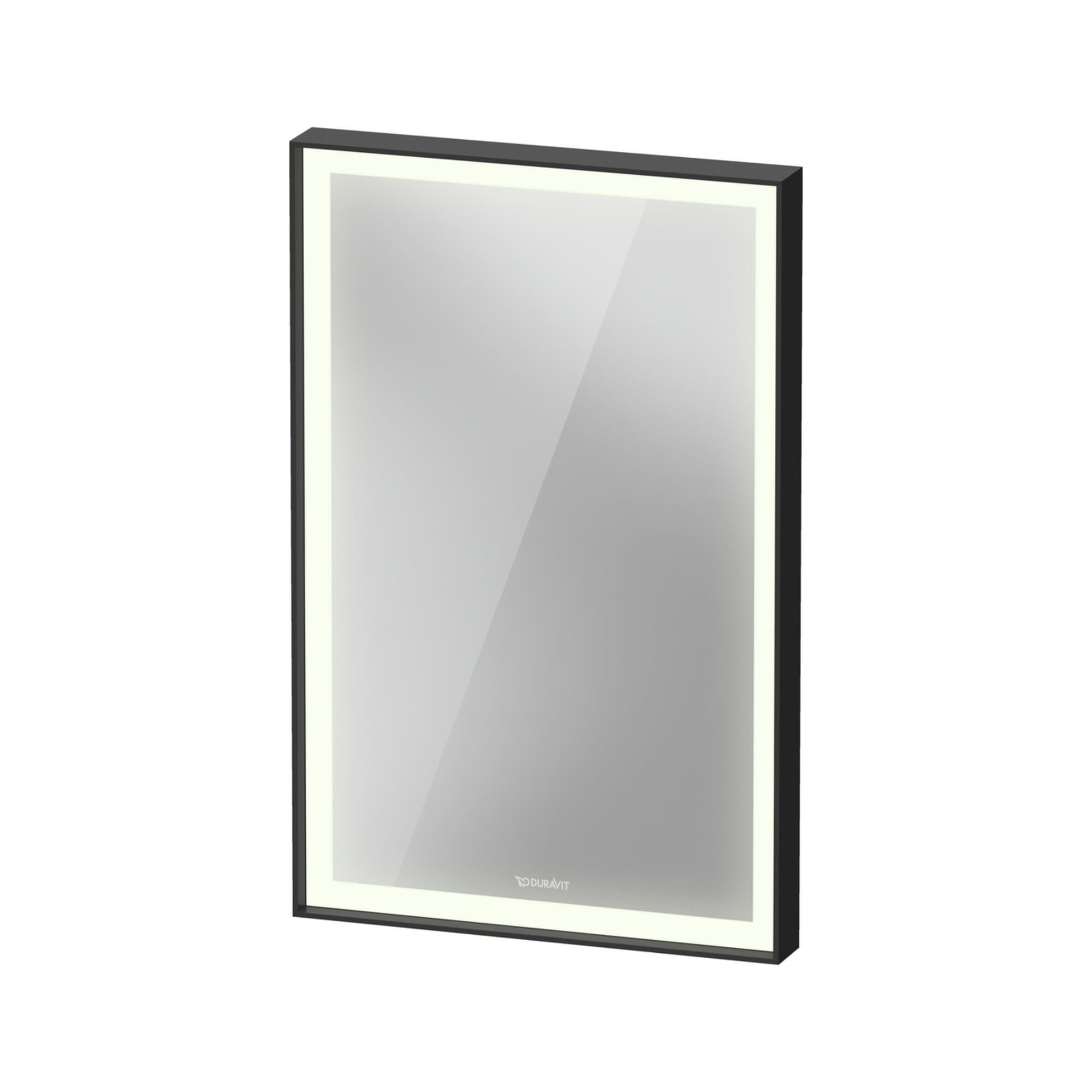 Duravit LED-Lichtspiegel L-Cube 45x70x6,7cm, 18W, gra m, Sen., Dimm., wd