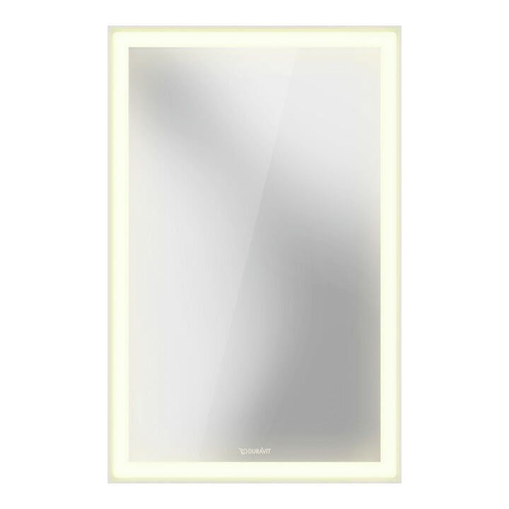 Duravit LED-Lichtspiegel L-Cube 45x70x6,7cm, 18W, gra m, Sen., Dimm., wd