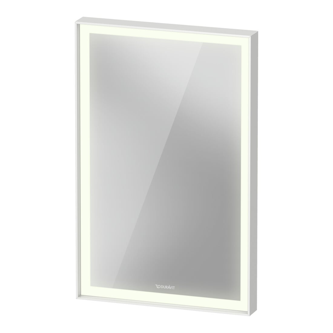 Duravit LED-Lichtspiegel L-Cube 45x70x6,7cm, 18W, w m, Sen., Dimm., wd