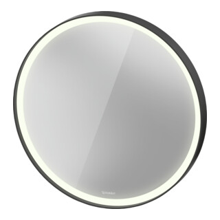 Duravit LED-Lichtspiegel L-Cube 70x70x6,7cm, 18W, gra m, Sen., Dimm., wd