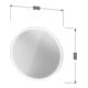Duravit LED-Lichtspiegel L-Cube 90x90x6,7cm, 24W, w m, Sen., Dimm., wd-3
