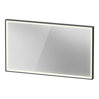 Duravit LED-Lichtspiegel Sensor weiß L-Cube 120x70x6cm, 32W, gra m, Sen., Dimm., wd
