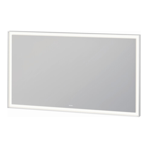 Duravit LED-Lichtspiegel Sensor weiß L-Cube 120x70x6cm, 32W, w m, Sen., Dimm., wandhängend